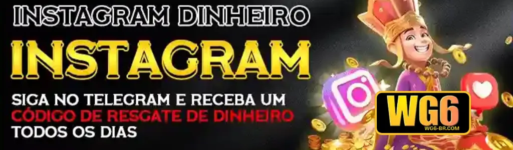 Siga o canal oficial do Instagram